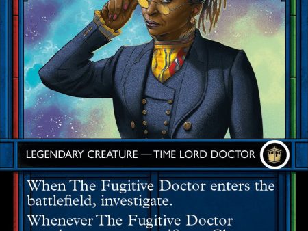 The Fugitive Doctor (Showcase) (Surge Foil) [Doctor Who] Supply