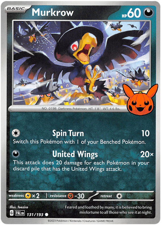 Murkrow (131 193) [Trick or Trade 2023] Hot on Sale