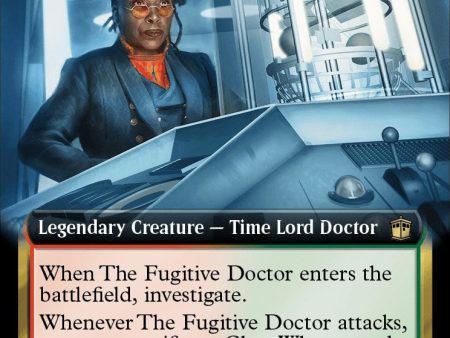 The Fugitive Doctor (Extended Art) (Surge Foil) [Doctor Who] Online now