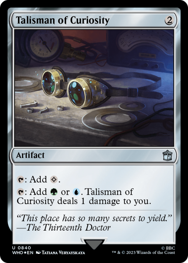 Talisman of Curiosity (Surge Foil) [Doctor Who] For Cheap