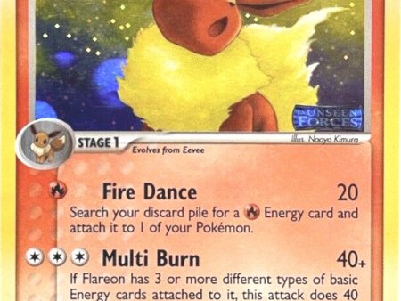 Flareon (5 115) (Stamped) [EX: Unseen Forces] For Sale