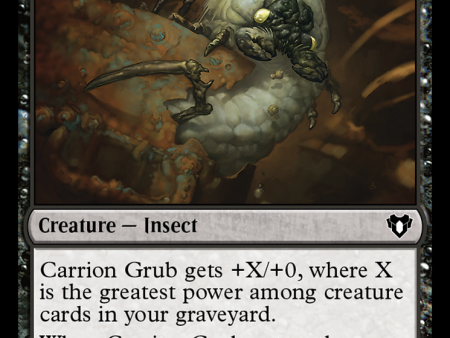 Carrion Grub [Commander Masters] Online Sale