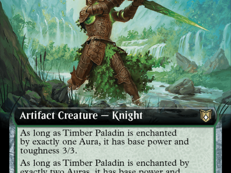 Timber Paladin (Extended Art) [Wilds of Eldraine Commander] Supply