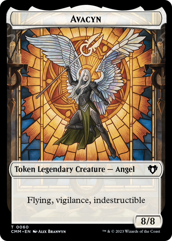 Copy (54)    Avacyn Double-Sided Token [Commander Masters Tokens] Online now