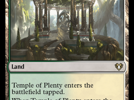 Temple of Plenty [Commander Masters] Fashion