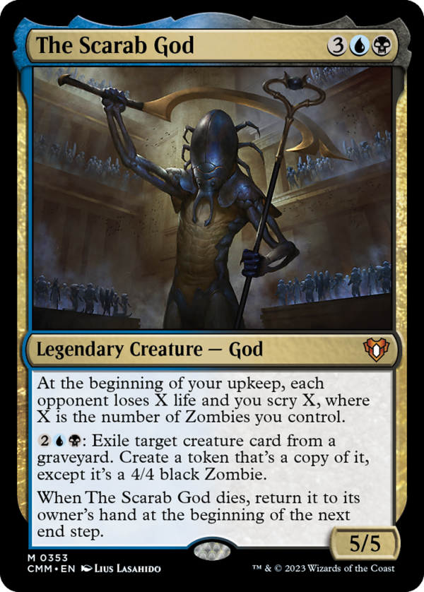 The Scarab God [Commander Masters] Sale