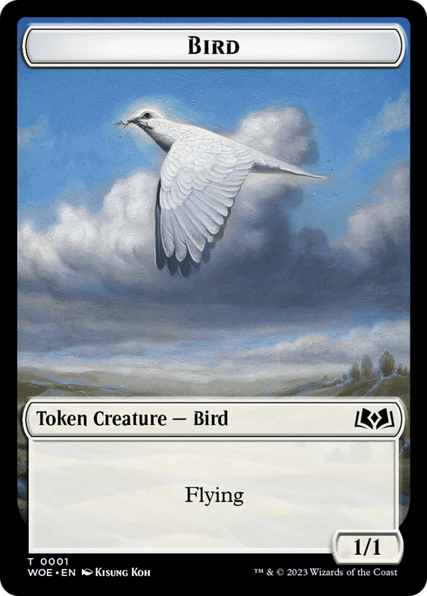 Bird    Food (0010) Double-Sided Token [Wilds of Eldraine Tokens] For Sale