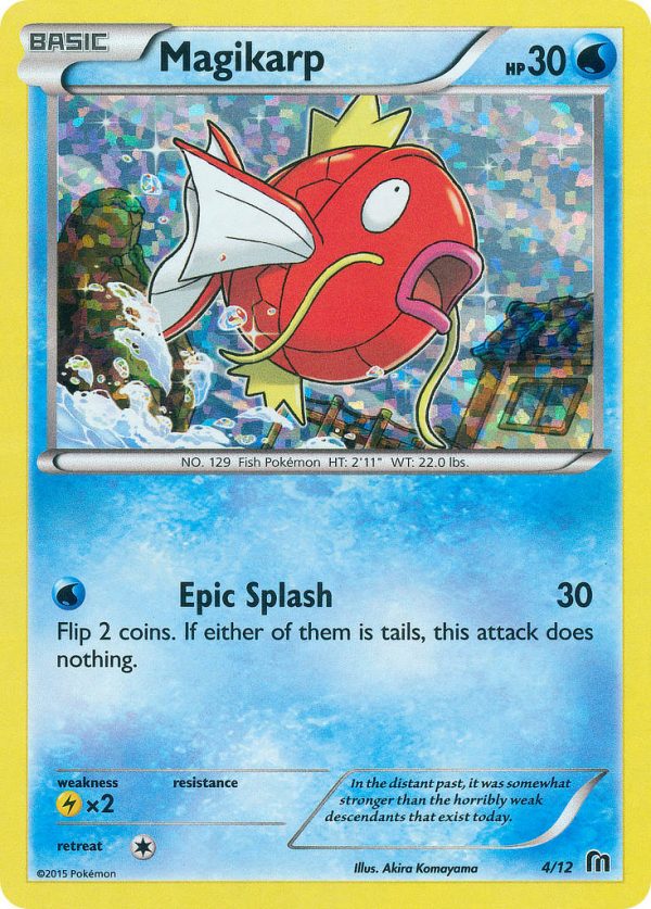 Magikarp (4 12) [McDonald s Promos: 2016 Collection] For Sale