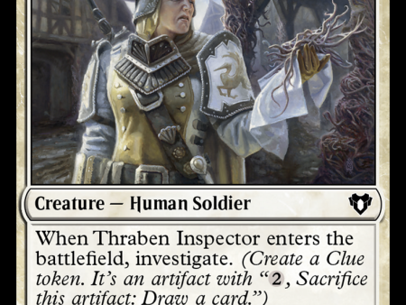 Thraben Inspector [Commander Masters] Online Hot Sale