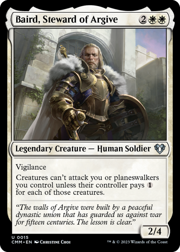 Baird, Steward of Argive [Commander Masters] Online Hot Sale