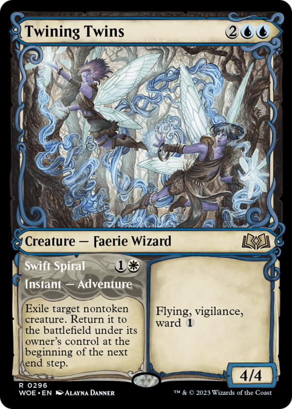 Twining Twins    Swift Spiral (Showcase) [Wilds of Eldraine] Online Hot Sale