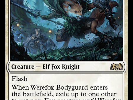 Werefox Bodyguard [Wilds of Eldraine] Cheap