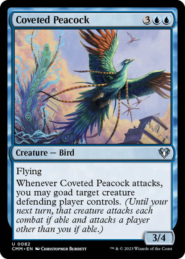 Coveted Peacock [Commander Masters] Cheap