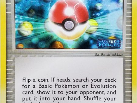 Poke Ball (87 115) (Stamped) [EX: Unseen Forces] Sale