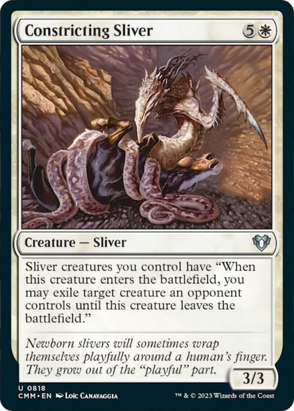 Constricting Sliver [Commander Masters] Discount