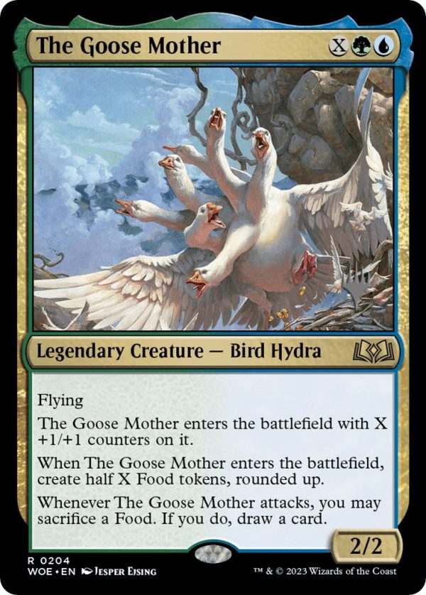 The Goose Mother (Promo Pack) [Wilds of Eldraine Promos] Supply