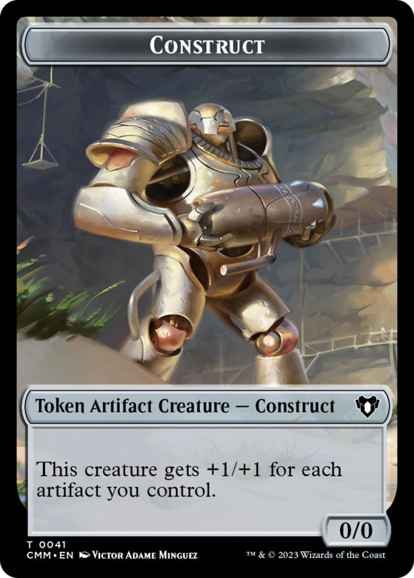 Construct Token (41) [Commander Masters Tokens] Hot on Sale