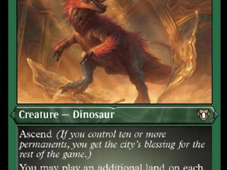 Wayward Swordtooth (Foil Etched) [Commander Masters] Online Hot Sale