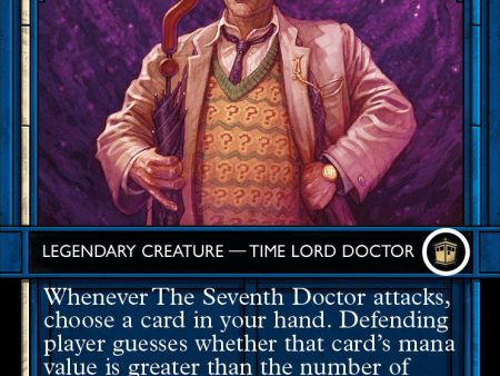 The Seventh Doctor (Showcase) (Surge Foil) [Doctor Who] Discount