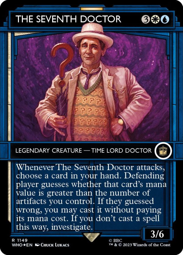 The Seventh Doctor (Showcase) (Surge Foil) [Doctor Who] Discount