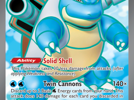 Blastoise ex (184 165) [Scarlet & Violet: 151] For Sale