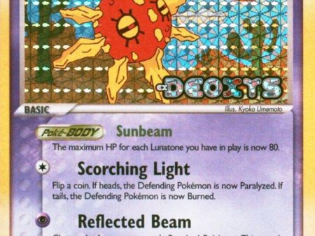 Solrock (47 107) (Stamped) [EX: Deoxys] For Discount