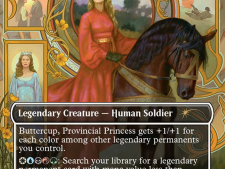 Buttercup, Provincial Princess - Sisay, Weatherlight Captain [Secret Lair Drop Series] Online now