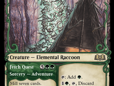 Bramble Familiar    Fetch Quest (Showcase) [Wilds of Eldraine] Online