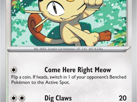 Meowth (052 165) [Scarlet & Violet: 151] For Cheap