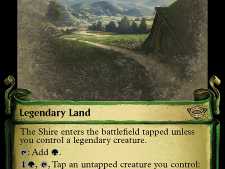 The Shire [The Lord of the Rings: Tales of Middle-Earth Showcase Scrolls] Online now