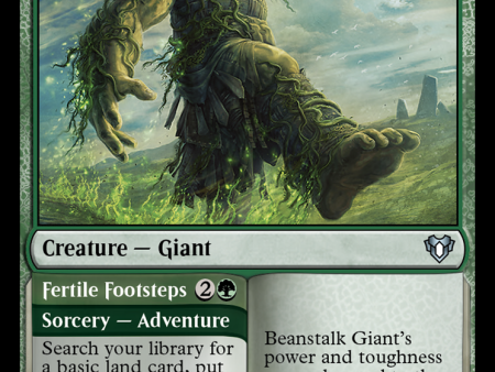 Beanstalk Giant    Fertile Footsteps [Commander Masters] Supply