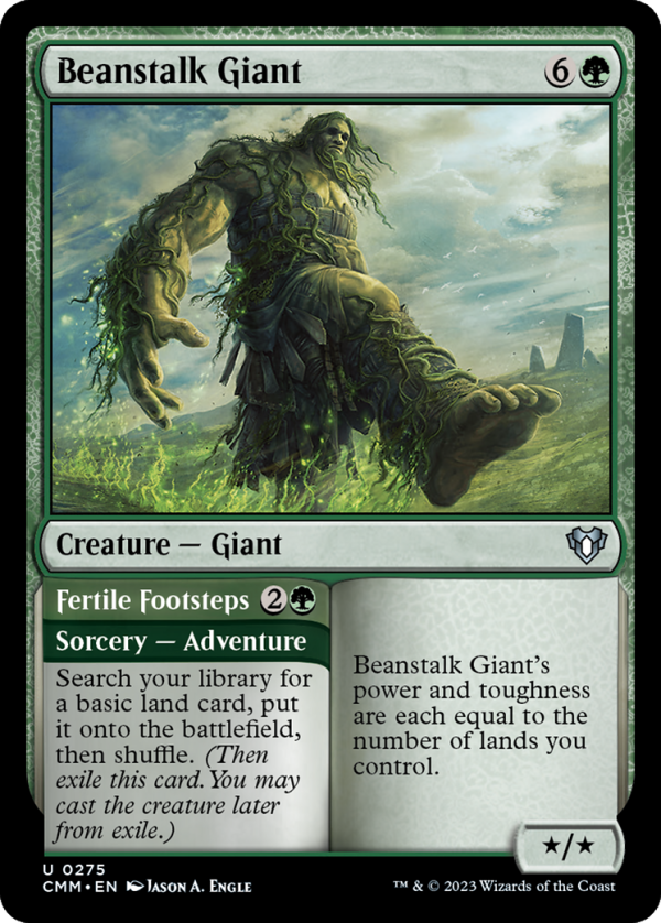 Beanstalk Giant    Fertile Footsteps [Commander Masters] Supply