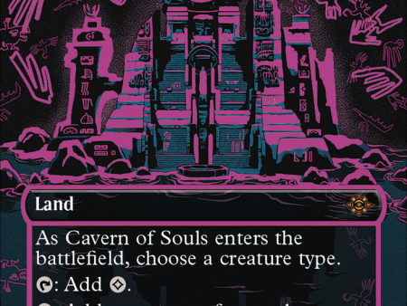 Cavern of Souls (0410d) (Borderless) [The Lost Caverns of Ixalan] Online Sale