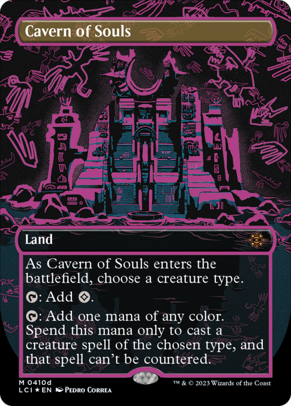 Cavern of Souls (0410d) (Borderless) [The Lost Caverns of Ixalan] Online Sale