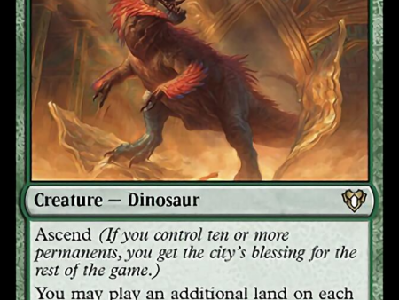 Wayward Swordtooth [Commander Masters] Discount