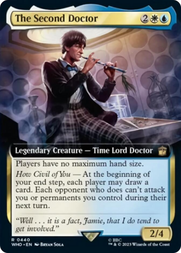 The Second Doctor (Extended Art) [Doctor Who] Cheap