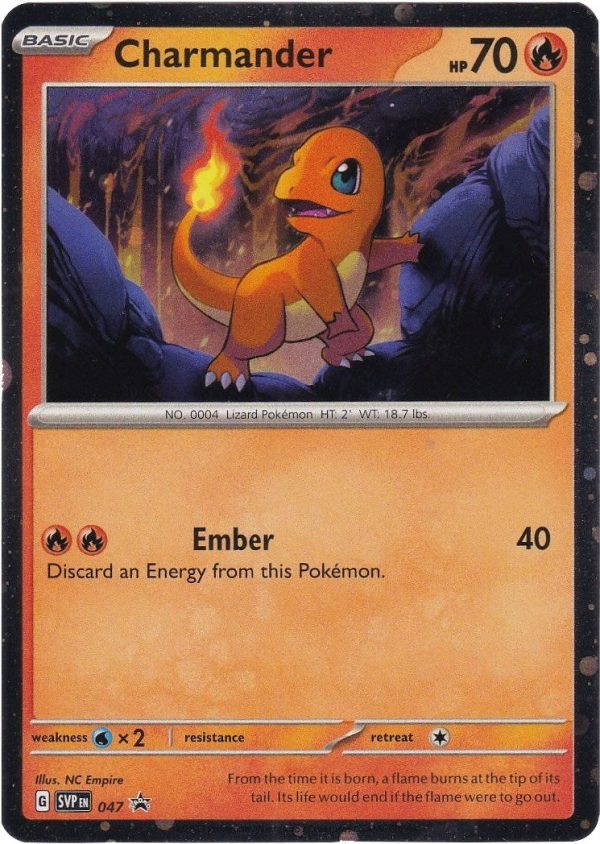 Charmander (047) (Cosmos Holo) [Scarlet & Violet: Black Star Promos] Discount