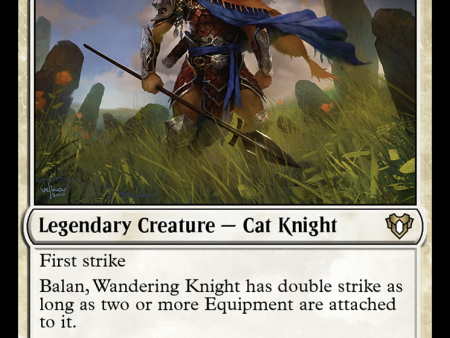 Balan, Wandering Knight [Commander Masters] Online Hot Sale