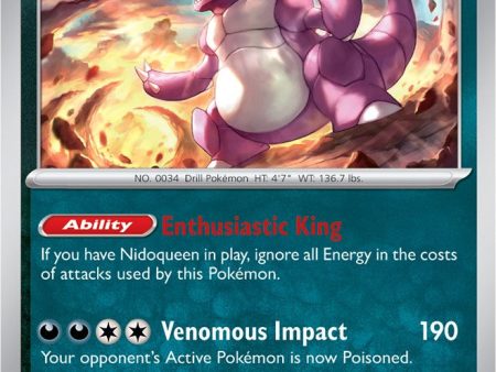 Nidoking (034 165) [Scarlet & Violet: 151] For Cheap