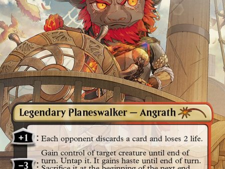 Angrath, the Flame-Chained (Borderless) [Secret Lair Drop Series] For Sale