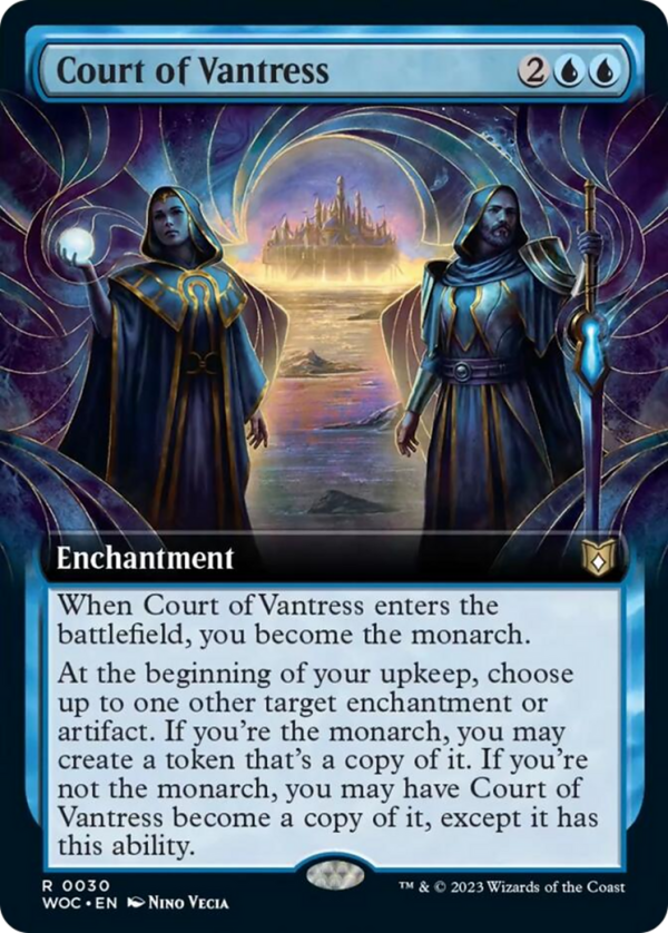 Court of Vantress (Extended Art) [Wilds of Eldraine Commander] on Sale