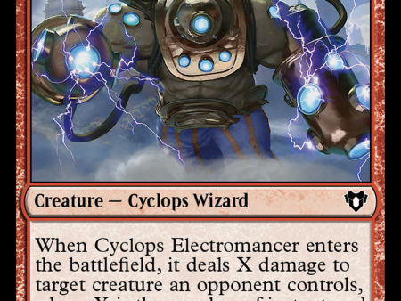 Cyclops Electromancer [Commander Masters] Online Sale