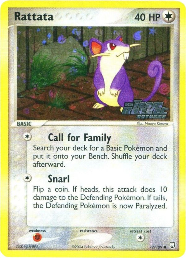 Rattata (72 109) (Stamped) [EX: Team Rocket Returns] Online