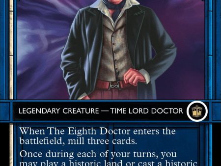 The Eighth Doctor (Showcase) (Surge Foil) [Doctor Who] Supply