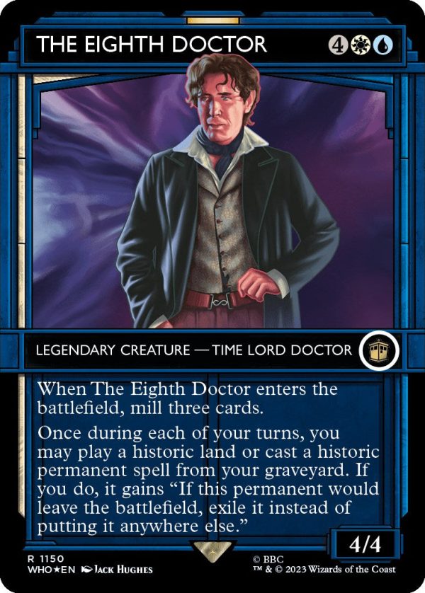 The Eighth Doctor (Showcase) (Surge Foil) [Doctor Who] Supply