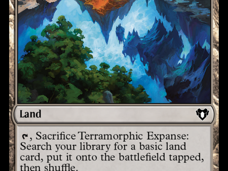 Terramorphic Expanse [Commander Masters] Sale