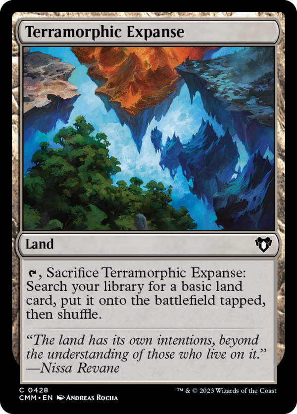 Terramorphic Expanse [Commander Masters] Sale