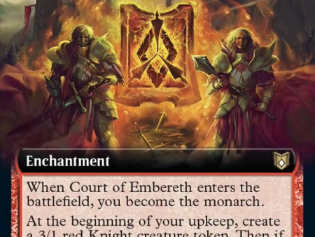 Court of Embereth (Extended Art) [Wilds of Eldraine Commander] Sale