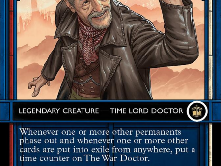 The War Doctor (Showcase) (Surge Foil) [Doctor Who] Hot on Sale