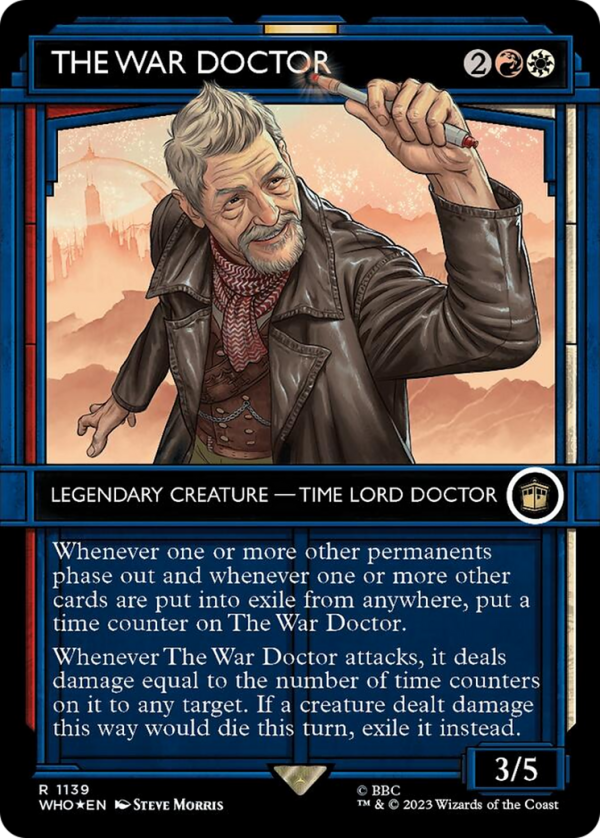 The War Doctor (Showcase) (Surge Foil) [Doctor Who] Hot on Sale